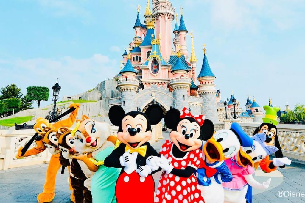 Superbe Duplex-15 Min Disneyland Villa Croissy-Beaubourg Exterior foto